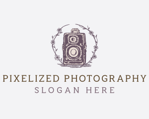 Vintage Camera Photography logo design