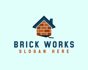  Brick House Masonry logo design