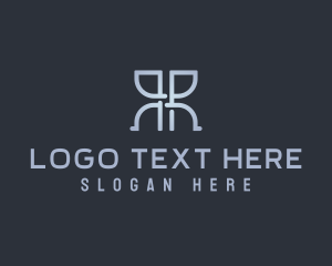 Modern Gradient Tech Logo
