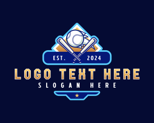 Baseball Sports League logo