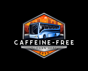 Transportation Bus Travel Tour logo design