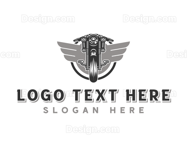 Motorcycle Biker Rider Logo