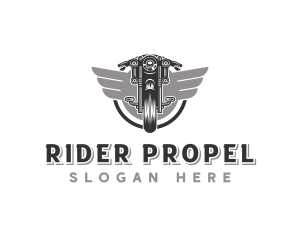 Motorcycle Biker Rider logo