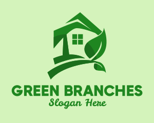 Nature Green House  logo design