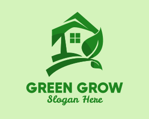 Nature Green House  logo design