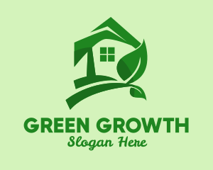 Nature Green House  logo design