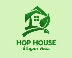 Nature Green House  logo design