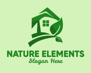 Nature Green House  logo design