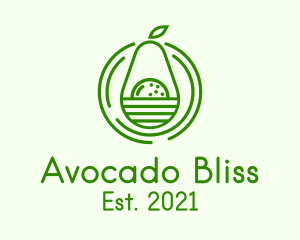 Organic Avocado Fruit logo