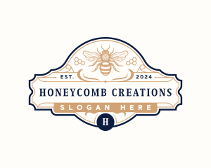 Honey Bee Apiculture logo design