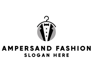 Mens Tuxedo Fashion Clothing logo design