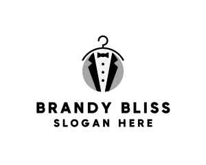 Mens Tuxedo Fashion Clothing logo design