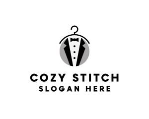 Mens Tuxedo Fashion Clothing logo design