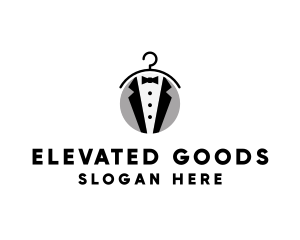 Mens Tuxedo Fashion Clothing logo design