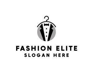 Mens Tuxedo Fashion Clothing logo design