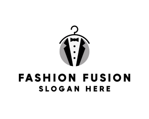 Mens Tuxedo Fashion Clothing logo design