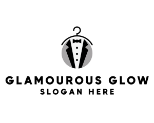 Mens Tuxedo Fashion Clothing logo design