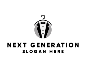 Mens Tuxedo Fashion Clothing logo design