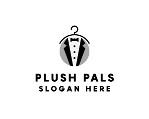 Mens Tuxedo Fashion Clothing logo design