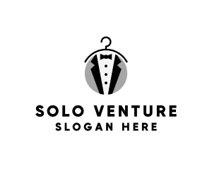 Mens Tuxedo Fashion Clothing logo design