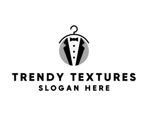 Mens Tuxedo Fashion Clothing logo design