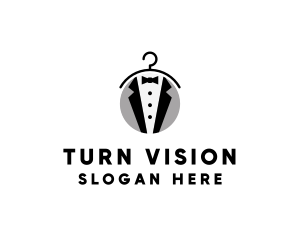 Mens Tuxedo Fashion Clothing logo design