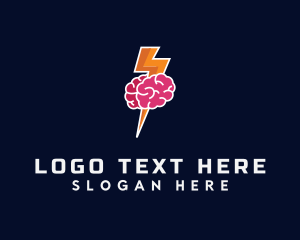 Lightning Strike Brain logo