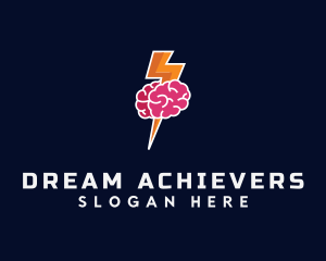 Lightning Strike Brain logo