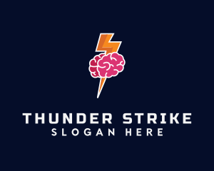 Lightning Strike Brain logo