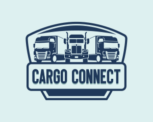 Cargo Transportation Truck logo design