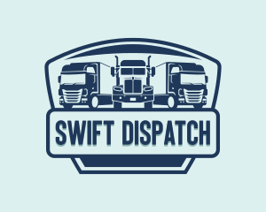 Cargo Transportation Truck logo design