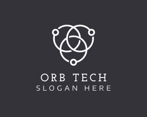 Intersecting Orbits Tech logo design