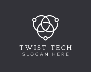 Intersecting Orbits Tech logo design