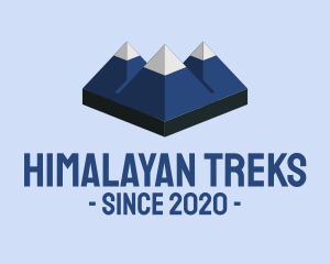 Blue Mountain Trekking  logo design