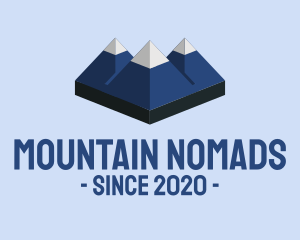 Blue Mountain Trekking  logo design