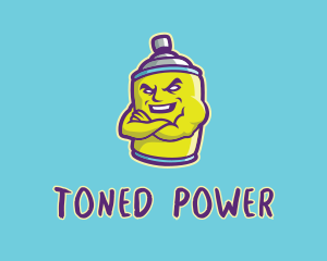 Tough Spray Paint Can logo