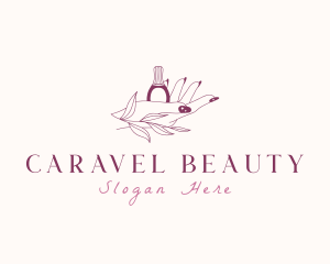 Beauty Hand Nails logo design