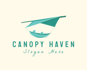 Teal Camping Hammock logo