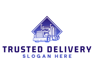 Truck Transport Vehicle logo design