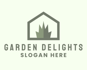 Grass Garden House logo design