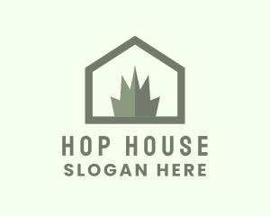 Grass Garden House logo design