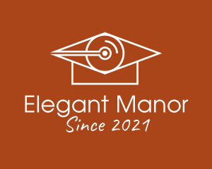 Minimalist Online Class  logo design