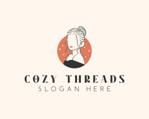 Female Hair Beauty logo design