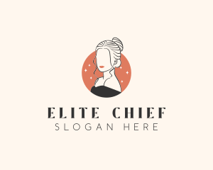 Female Hair Beauty logo design