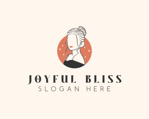 Female Hair Beauty logo design