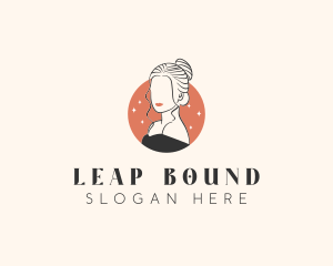 Female Hair Beauty logo design