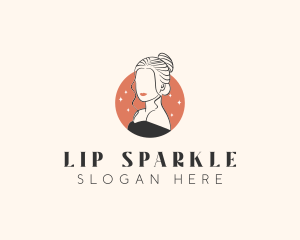 Female Hair Beauty logo design