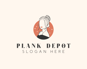 Female Hair Beauty logo design