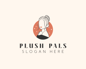 Female Hair Beauty logo design