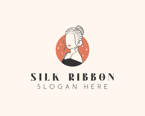 Female Hair Beauty logo design